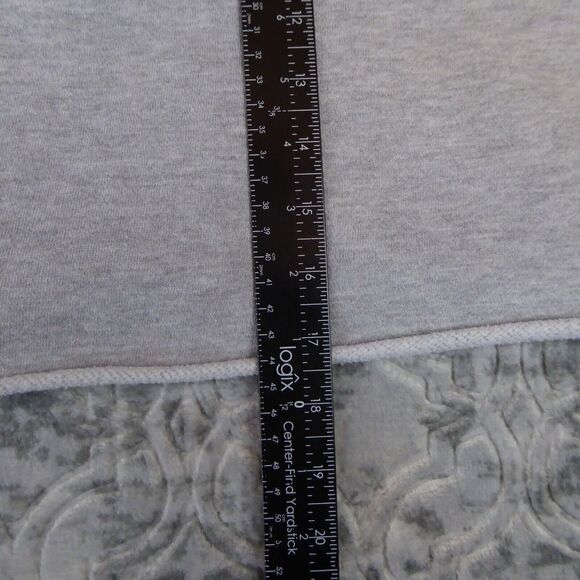 John Galt Sweatshirt Womens Small Gray Cropped Crewneck Oversized California - Picture 6 of 9